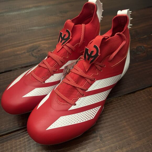 Adidas Adizero Impact + Patrick Mahomes PE Chiefs Football Cleats - Picture 6 of 12